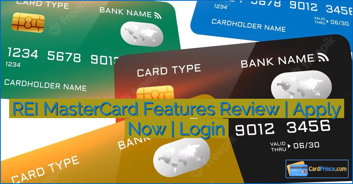 REI MasterCard Features Review | Apply Now | Login